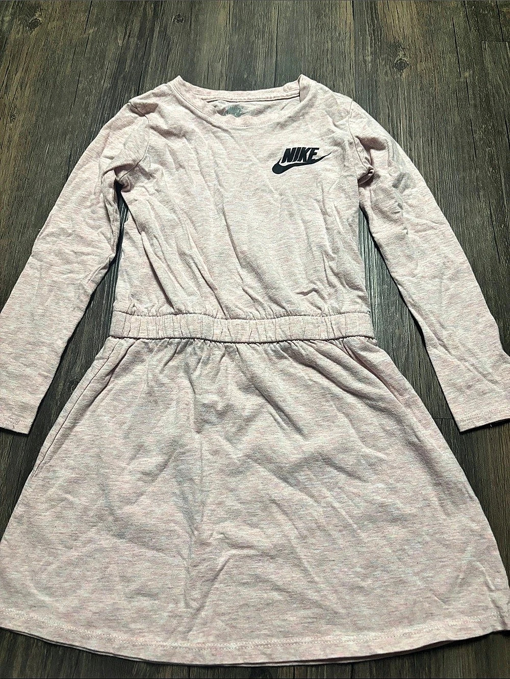 Nike kids Pink Long Sleeve Mini Dress